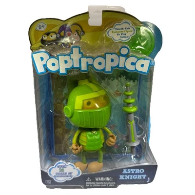 * 盒损坏* Poptropica Astro Knight 6"可动人偶 Jazwares 2011 全新未拆封 — 第 1/4 张图片