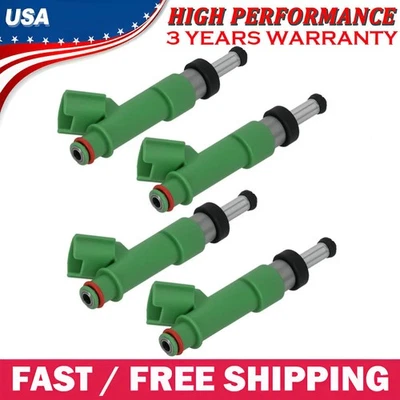 4 piezas de repuesto de inyectores de combustible para Toyota Sienna 2,7 L 2011-2012 2013 FJ1069 Foto 1 de 4