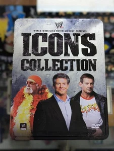 WWE Icons Collection (8-Disc DVD Set) Tin/Steelbook Box case Complete - Picture 1 of 6