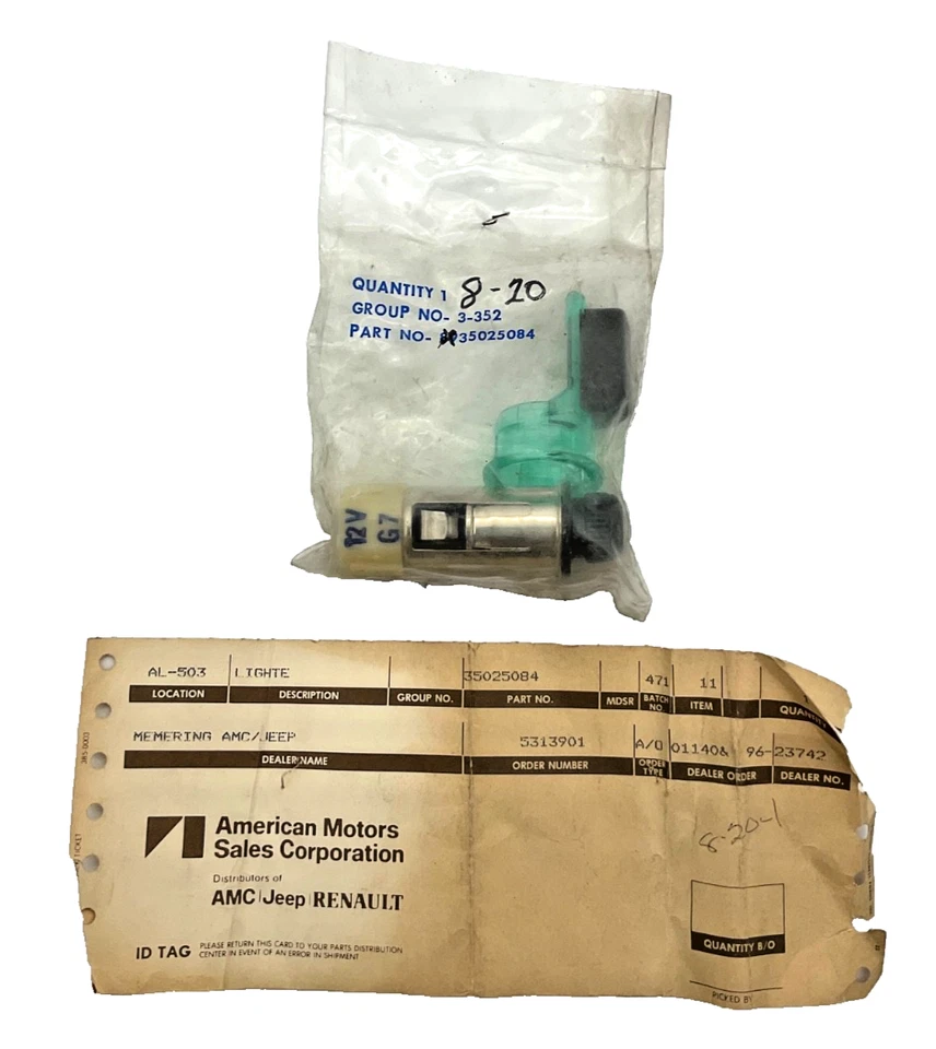 NOS AMC Jeep Lighter Assembly 35025084 Eagle Spirit Concord Gremlin - Image 1 of 1