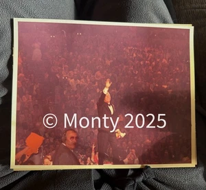 8 x 10 Original Kodak Foto Frank Sinatra Philly Spectrum 7. Oktober 1974 - Bild 1 von 2