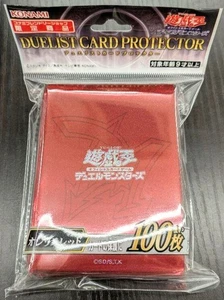 Yugioh Card Protector Slifer the Sky Dragon Red 100 Sleeve New Japanese Official - Picture 1 of 1