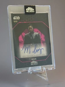 REVA MOSES INGRAM AUTO 10/10 (¡OMEGA!) Topps 2024 cromo negro Star Wars - Imagen 1 de 3