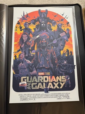 Guardians of the Galaxy Gabe Foil Variant Print Poster Gregorz Domaradzki /325 - Image 1 of 4