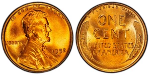 1952 D VERY NICE RED UNCIRCULATED LINCOLN CENT (1 COIN) - Picture 1 of 1