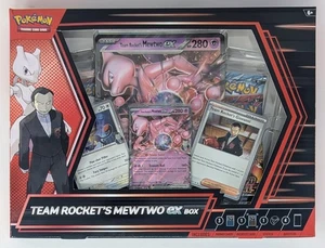 ¡NUEVO PRECINTADO! Pokemon Juego de Cartas Coleccionables Team Rocket's Mewtwo Ex Caja - ¡ENVÍO RÁPIDO! - Imagen 1 de 2
