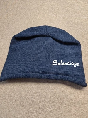 Balenciaga Unisex Tejido Invierno Negro Gorro Talla Única Foto 1 de 3
