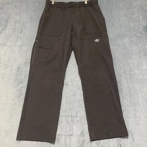 Dickies Medical Dynamix Scrubs Pants Mens Medium Black Stretch Wordmark Logo - Picture 1 of 19