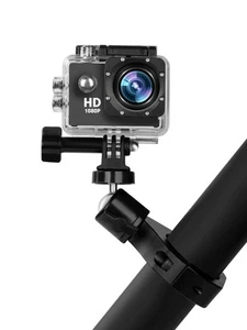 UTV Camera Mount for GoPro & More, Aluminum Bracket Fits 1.75"-2" Roll Cage o... - Picture 1 of 7