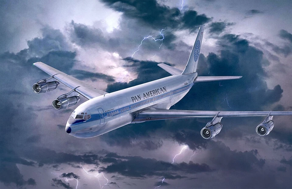 Roden 338 - 1:144 Boeing 707-321 - Neu - Bild 1 von 1