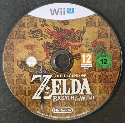 The Legend of Zelda Breath of the Wild - Nur CD - Sehr Gut - Nintendo Wii U ⚡ - Bild 1 von 2