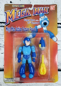 Mega Man Super Hero Of The Century Action Figures Capcom 1995 Bandai - Picture 1 of 6