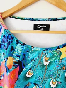 *New* EXOTICATHLETICA If You're A Bird Batwing Sweater Top SIZE XXL Au 20 - 26 - Picture 1 of 6