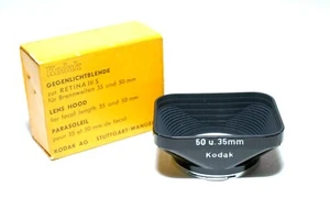 Kodak 14276 Sonnenblende für 35mm / 50mm zur Retina IIIS - lens-hood (sehr gut) - Bild 1 von 3