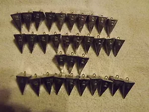 33-2oz Pyramid Sinkers - Picture 1 of 2