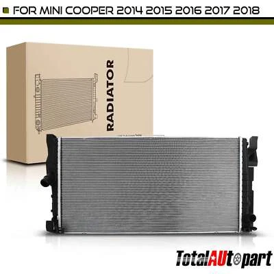Aluminum Radiator w/o Oil Cooler for Mini Cooper 2014 2015 2016 2017 2018 1.5L - Image 1 of 4