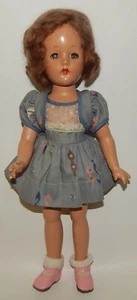 Muñeca Composición Effanbee Suzanne De Colección 14" con Ojos Dormidos en Lindo Vestido - Imagen 1 de 6