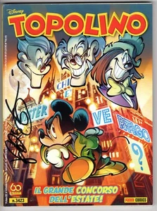 Topolino 3423 Autografato FABIO CELONI Autografo Fumetto Comic Proof - Foto 1 di 4