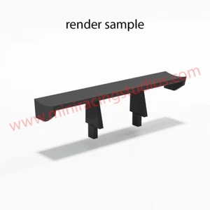 Alerón 3D Alfa Romeo 156 Scalextric impreso en Flexible o Rígido - Imagen 1 de 2