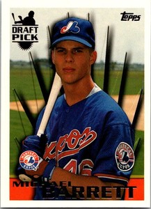 1996 Topps Michael Barrett  DPK 15 Montreal Expos