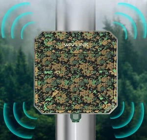 3000Mbps Dual Band WiFi 6 Range Extender Gigabit Access Point Outdoor Booster - Picture 1 of 10
