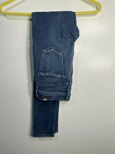 citizens of humanity womens blue jeans size 24 rocket high rise skinny - Picture 1 of 8