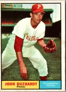 1961 Topps - #3 John Buzhardt H270 - Bild 1 von 2