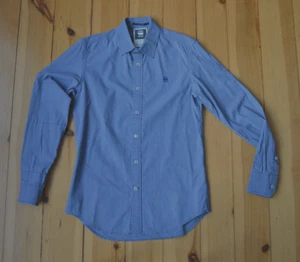 G-Star RAW Correct Herren Hemd S Blau-weiß kariert GStar - Bild 1 von 8