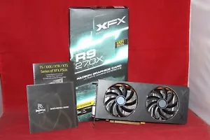 XFX AMD Radeon R9 270X Double D, 2GB 256BIT GDDR5, PCI Express x16 Graphics Card - Picture 1 of 8