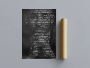 Póster Dear Basketball (sin marco), 12"x18", papel mate, arte de pared deportivo - Imagen 1 de 6