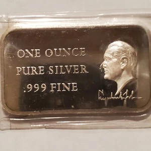 1972 Lyndon B. Johnson #36 Madison Mint 1 oz .999 Silver US President Art Bar - Picture 1 of 5