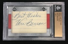 2011 Leaf Ink Cuts Signature Philly's Finest Autograph Vern Benson 1/1 !! 1 of 1