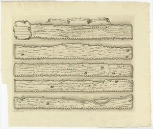 Antique Map made after the 'Peutinger' map by Shaw (1773) - Picture 1 of 1