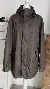 Ben Sherman khaki rain jacket men's lightweight parka anorak Size Large - Picture 1 of 10