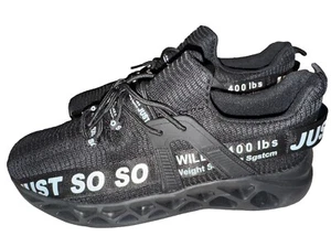 Scarpe da ginnastica uomo JUST SO SO traspiranti leggere running passeggio tennis taglia 45 - Foto 1 di 19
