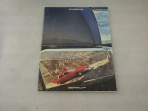 DOCUMENTATION CONCESSION CITROEN CX 1979 INCOMPLET MANQUE 2 DEMI PAGES - Bild 1 von 1