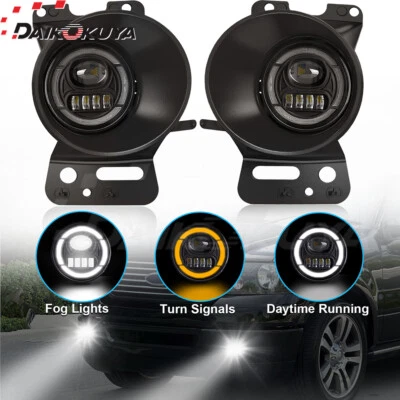 Luces antiniebla LED + DRL para Ford F-150 2005-06 07 2008 intermitente luces de parachoques delanteras Foto 1 de 4