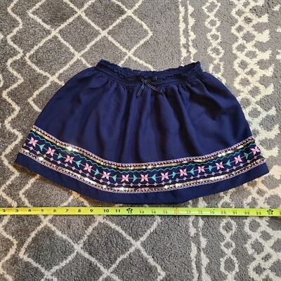 Falda Sonoma Niñas 8 Azul Cintura Elástica Lentejuelas Pull On con Pantalones Cortos Fluido Skort Foto 1 de 4