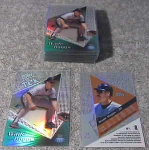 1999 TOPPS TEK WADE BOGGS TAMPA BAY DEVIL RAYS 9B YOU PICK FREE SHIPPING - Picture 1 of 1