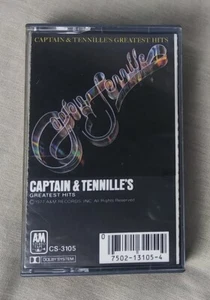 Captain & Tennille's GREATEST HITS Cassette Tape A&M Records 1977 - Picture 1 of 11