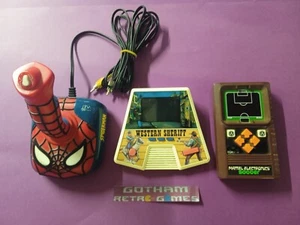 Western Sherif Casio, Spiderman Jakks y Soccer Mattel para piezas o arreglar - Bild 1 von 12