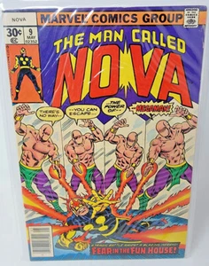 NOVA #9 1977 Marvel 8.0 John Buscema Cover Art - Picture 1 of 1