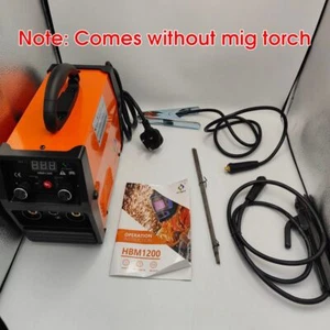 HITBOX 3-in-1 Portable MIG Welder 140A - Gasless, ARC, TIG, Digital, 240V - Picture 1 of 11