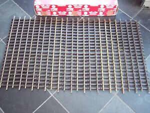 12 LGB 10600 G SCALE MODEL RAILWAY BRASS 600mm TRACK STRAIGHTS - BOXED