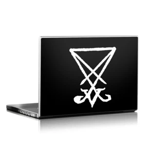 Sigil of Lucifer Die Cut Vinyl Sticker - Occult Baphomet Satanic Pentagram Satan - Picture 1 of 10