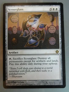 Scourglass, Säuberungsglas, Shards of Alara, MTG, Magic, Englisch - Bild 1 von 2