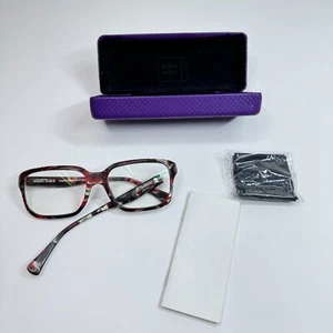 Gebrauchte defekt - Alan Mikli Brille AL10460202 Rot 55-17-140 Paris Schildpatt Japan - Bild 1 von 16