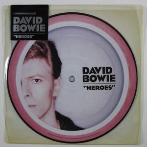Rock 45 DAVID BOWIE Heroes PARLOPHONE europe picture disc SEALED h - Picture 1 of 2