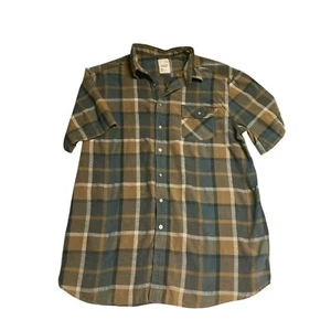 Solaris Herren Karo Karohemd Braun/Blau Kurzarm XLT Outdoor - Bild 1 von 5