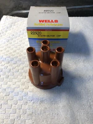 Tapa distribuidora Wells nueva para Audi 83-86 Volkswagen 1235522218 1978-86 Foto 1 de 3